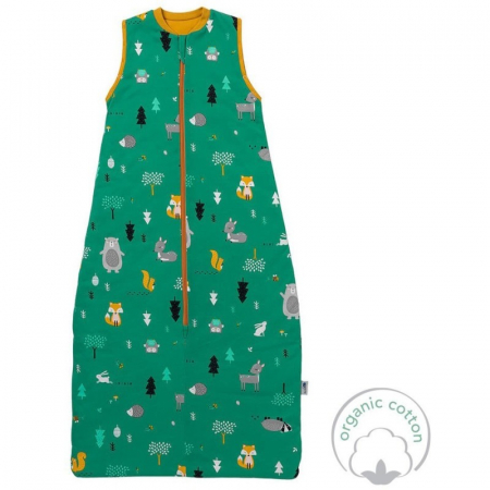 Sac de dormit copii - Sac de dormit Woodland Animals 110 cm 1.0 Tog - Slumbersac