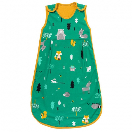 Sac de dormit copii - Sac de dormit Woodland Animals 70 cm 1.0 Tog - Slumbersac