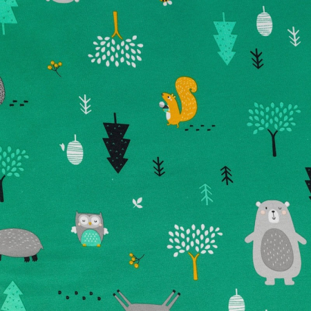 Sac de dormit Woodland Animals 70 cm 1.0 Tog - Slumbersac [1]