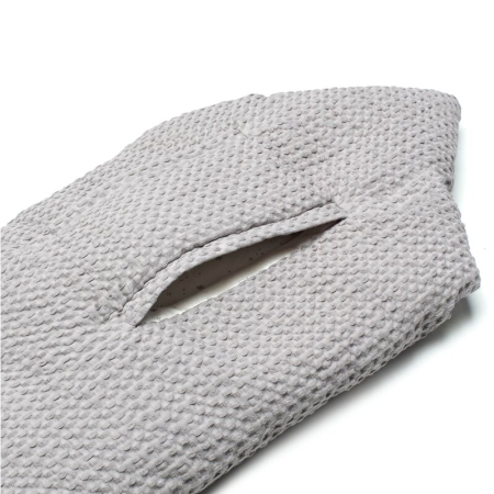 Sac de iarna cu gluga, Jane, Mims Plus, pentru carucior si scoica auto, 88 x 43 cm, Inchidere cu nasturi si fermoar, Botanic [2]