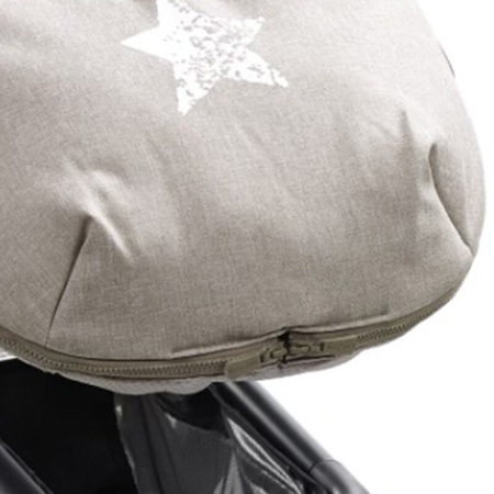 Sac de iarna, Jane, Nest, pentru carucior, Universal, 95 x 46 cm, Material interior din fleece, Forest Green [2]