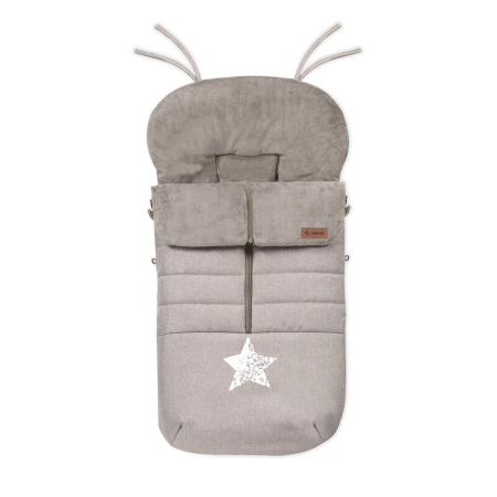 Saci si invelitoare - Sac de iarna, Jane, Nest, pentru carucior, Universal, 95 x 46 cm, Material interior din fleece, Horizons