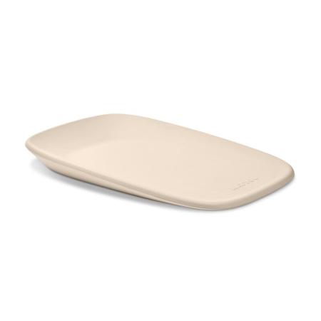 Camera copilului - Saltea de infasat, Nattou, Softy, Moale, Utilizabil si fara husa, Design ergonomic, Spuma PU, 70x50x10 cm, Fara BPA, 0 luni+, Beige