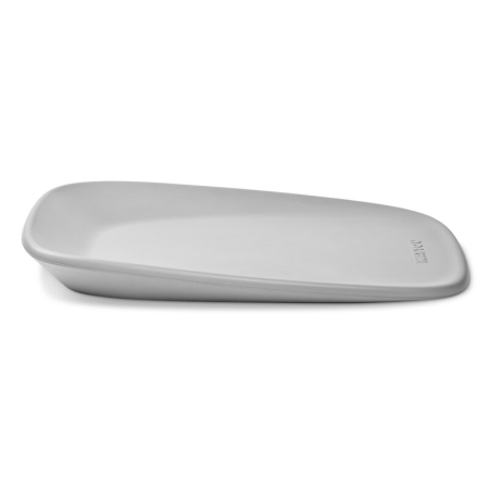 Saltea de infasat, Nattou, Softy, Moale, Utilizabil si fara husa, Design ergonomic, Spuma PU, 70x50x10 cm, Fara BPA, 0 luni+, Gri [3]