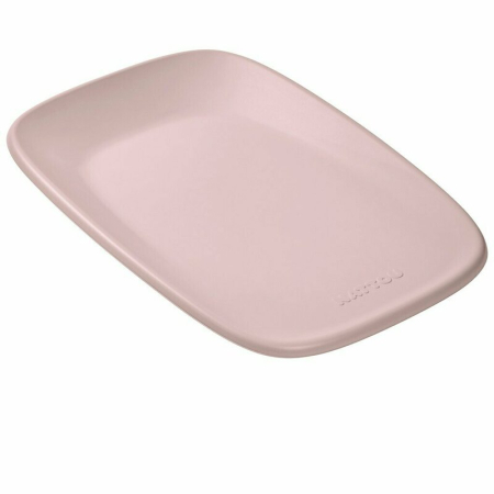 Saltele de infasat - Saltea de infasat, Nattou, Softy, Moale, Utilizabil si fara husa, Design ergonomic, Spuma PU, 70x50x10 cm, Fara BPA, 0 luni+, Roz