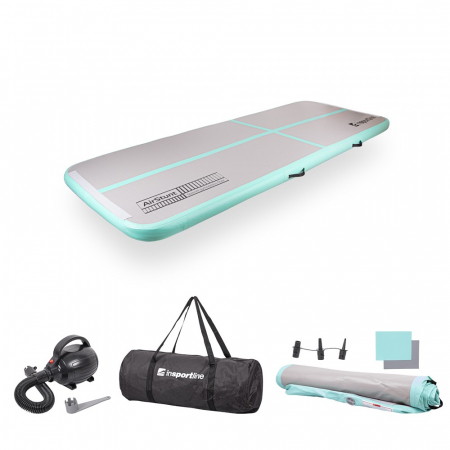Saltele si Covoare sport Fitness sau Yoga - Saltea Gimnastica Gonflabila inSPORTline Airstunt 300 x 100 x 10 cm
