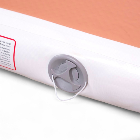 Saltea gimnastica gonflabila inSPORTline Airstunt 300 x 100 x 10 cm cu pompa electrica, Mocha Mousse [6]