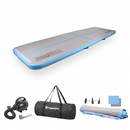 Saltele si Covoare sport Fitness sau Yoga - Saltea Gimnastica Gonflabila inSPORTline Airstunt 400 x 100 x 10 cm