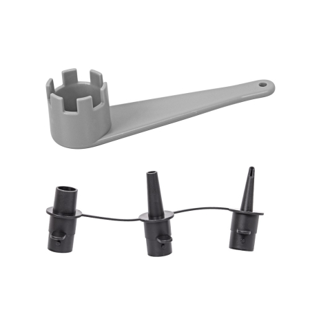 Saltea gimnastica gonflabila inSPORTline Airstunt 500 x 100 x 10 cm, Mocha Mousse [6]