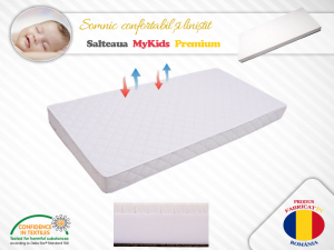Saltele de la 120 x 60 cm - Saltea MyKids Premium 120X60X12 (cm)