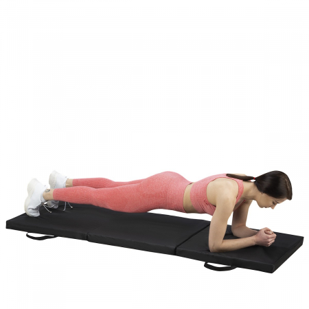 Saltea pliabila 1800x600 mm Negru, HMS Premium MGS02 [12]