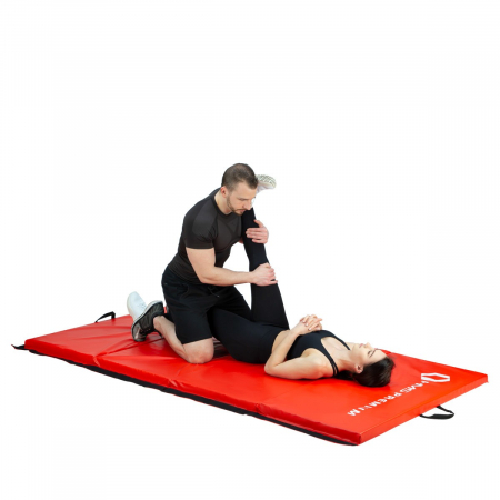 Saltea pliabila 2400x1200 mm Rosu, HMS Premium MGS01 [5]