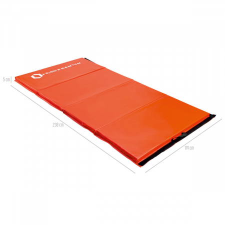 Saltea pliabila 2400x1200 mm Rosu, HMS Premium MGS01 [18]