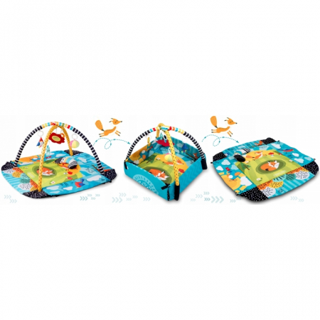 Salteluta de joaca 100 x 100 cm Ricokids Lisek  [1]