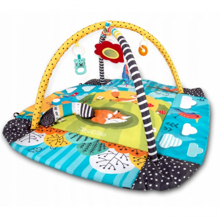 Covorase de joaca - Salteluta de joaca 100 x 100 cm Ricokids Lisek 