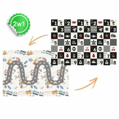 Salteluta de joaca 180 x 200 x 1 cm Nukido NK-340 [2]