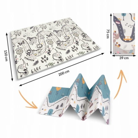 Salteluta de joaca 200 x 150 x 1 cm Nukido NK-341 [5]