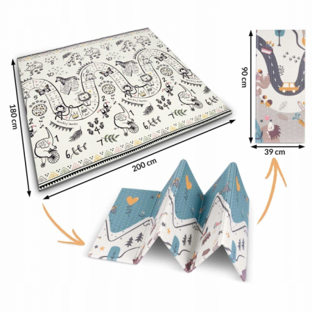 Salteluta de joaca 200 x 180 x 1 cm Nukido NK-340 [5]