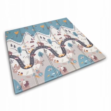 Covorase de joaca - Salteluta de joaca 200 x 180 x 1 cm Nukido NK-340