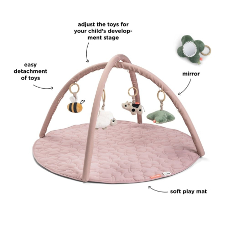 Salteluta de joaca cu activitati Done by Deer Tiny Farm Powder [2]