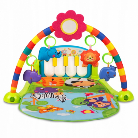 Salteluta de joaca cu pian Ricokids 7316 - Multicolora [5]