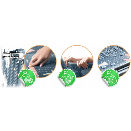 Salteluta de joaca din spuma 200 x 180 x 1 cm Nukido NK-340 [6]