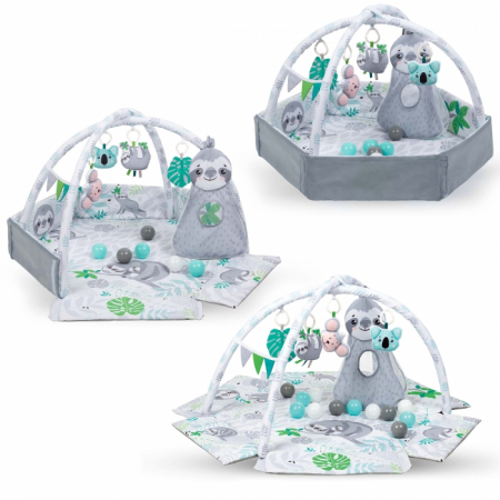 Salteluta de joaca interactiva Kidwell YOGA - Gray [2]