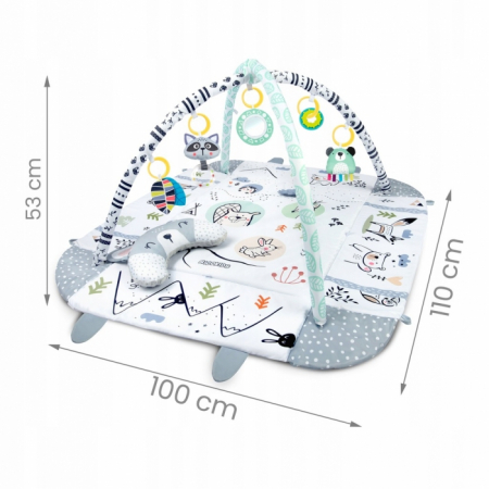 Salteluta de joaca pentru copii 110 x 100 cm Ricokids Krolik 7350  [7]