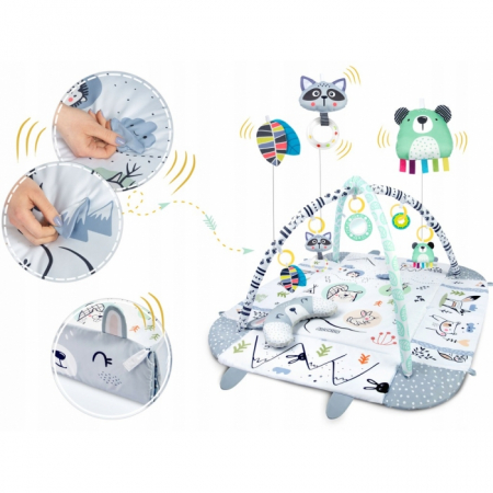 Salteluta de joaca pentru copii 110 x 100 cm Ricokids Krolik 7350  [6]