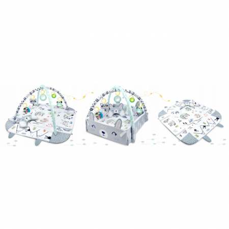 Salteluta de joaca pentru copii 110 x 100 cm Ricokids Krolik 7350  [1]