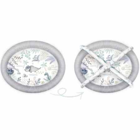 Salteluta de joaca pentru copii Nukido Dino 730200 - Gri [4]