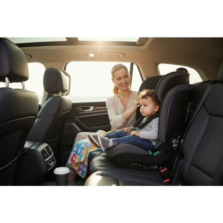 Scaun auto, Be Cool, Bravo, I-Size, 100-150 cm, 4-12 ani, cu isofix, cu inclinare anatomica, Be Night [2]