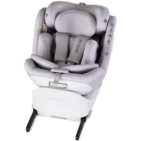 Scaun auto Chipolino Clima Air I-Size 40-150 cm cu sistem Isofix si sezut rotativ cloud [9]