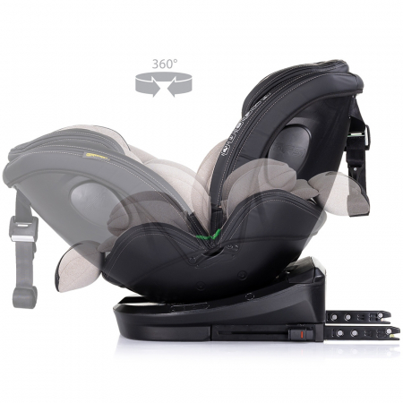 Scaun auto Chipolino Hypnotic I-Size 40-150 cm cu sistem Isofix si sezut rotativ [6]