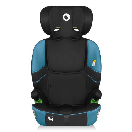 Scaun auto i-Size, Lionelo, Levi Fix, 76 - 150 cm, 1/2/3, ISOFIX + Top Tether, Tetiera reglabila in 10 pozitii, Insertie ergonomica Dri-Seat, Tapiterie lavabila, Negru [19]