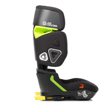 Scaun auto, Jane, iWinner, I-Size, 100-150 cm, 4-12 ani, Cu isofix, Conform cu ECE R129, Design sport, Matt Black [13]