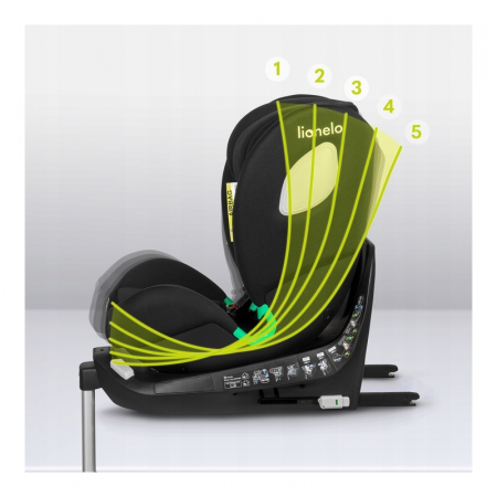 Scaun auto Lionelo i-Size Braam 0-36 Kg isofix si picior de fixare [12]