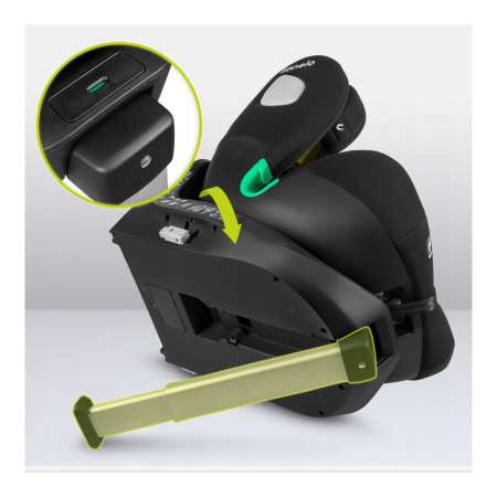 Scaun auto Lionelo i-Size Braam 0-36 Kg isofix si picior de fixare [6]