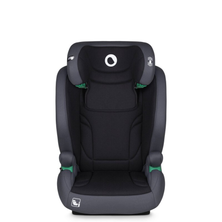 Scaun auto, Lionelo, i-Size Igo, 100- 150 cm, cu isofix, Protectie laterala, Ajustare spatar in 2 pozitii, Tetiera Tri-Guard reglabila in 11 pozitii,  Negru [10]