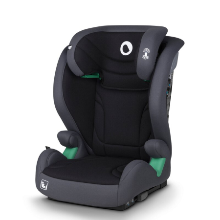 Scaun auto, Lionelo, i-Size Igo, 100- 150 cm, cu isofix, Protectie laterala, Ajustare spatar in 2 pozitii, Tetiera Tri-Guard reglabila in 11 pozitii,  Negru [4]