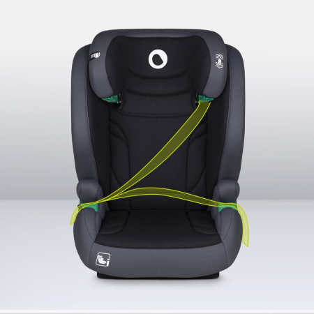 Scaun auto, Lionelo, i-Size Igo, 100- 150 cm, cu isofix, Protectie laterala, Ajustare spatar in 2 pozitii, Tetiera Tri-Guard reglabila in 11 pozitii,  Negru [27]