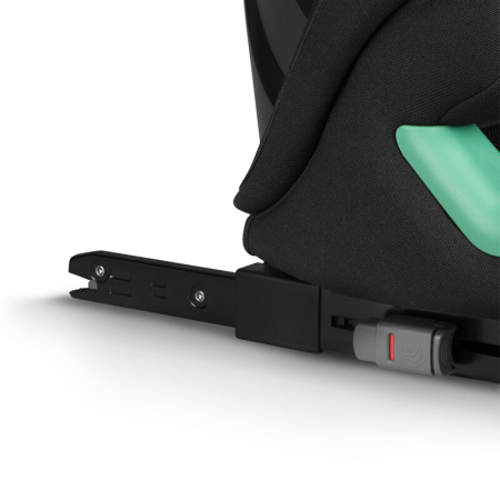 Scaun auto, Lionelo, i-Size Igo, 100- 150 cm, cu isofix, Protectie laterala, Ajustare spatar in 2 pozitii, Tetiera Tri-Guard reglabila in 11 pozitii,  Negru [19]