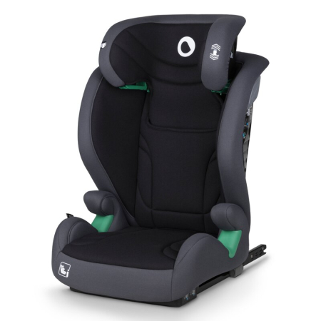 Scaun auto, Lionelo, i-Size Igo, 100- 150 cm, cu isofix, Protectie laterala, Ajustare spatar in 2 pozitii, Tetiera Tri-Guard reglabila in 11 pozitii,  Negru [7]