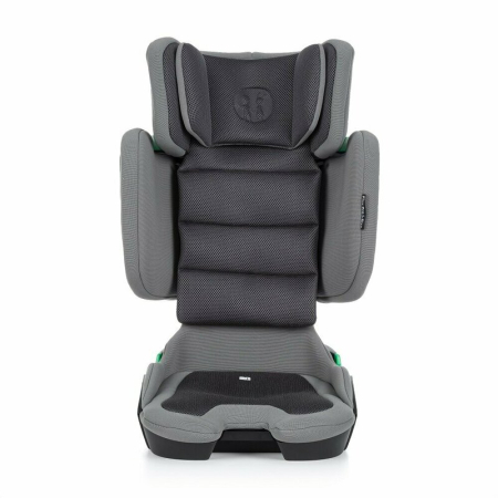 Scaun auto, Petite&Mars, Flex Pro i-Size, Orientare in directia sensului de mers, Tetiera reglabila in 8 pozitii, cu Isofix, Pliabil, R129, 100-150 cm, 3-12 ani, Gri [7]