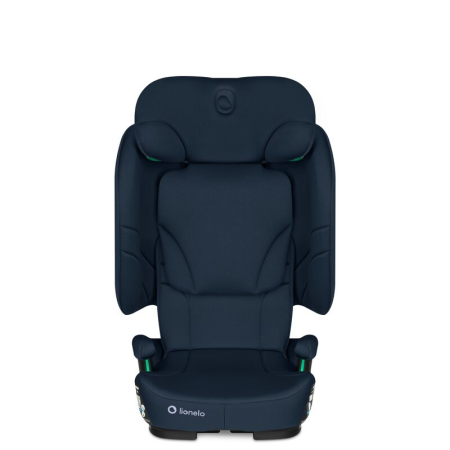 Scaun auto pliabil, Lionelo, Orin, i-Size, 100-150 cm, Tetiera reglabila in 14 pozitii, Spatar in 4 pozitii, Isofix+Top Tether, Sezut ergonomic, Husa transport, Suport sticla, Albastru [12]