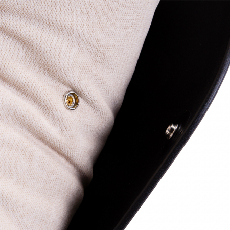 Scaun balansoar Childhome Negru/Alb [3]