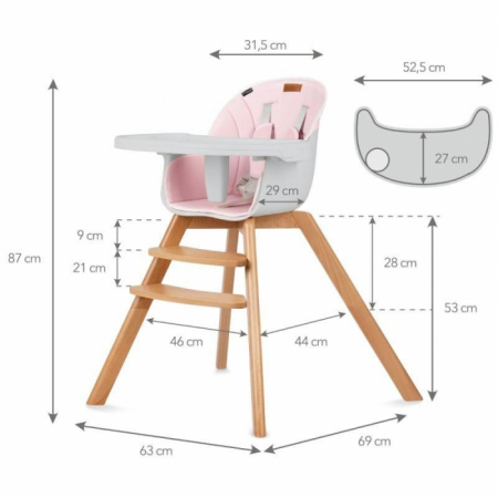 Scaun de masa Kidwell NOBIS [7]