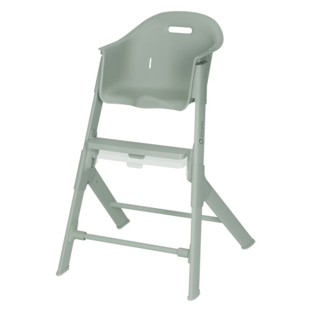 Scaun de masa, Lionelo, Beny, Suport de picioare si tavita ajustabile in 2 pozitii, Insertie moale, Centuri in 3 puncte, Asamblare rapida, Sustine 15 kg, 6 luni+, Verde [7]