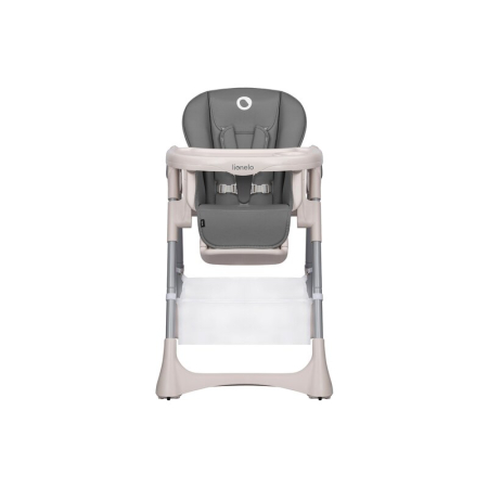 Scaun de masa, Lionelo, Zanna, Reglabil, 4 Pozitii pe inaltime, Pliabil, din Metal, Conform cu standardul european de securitate EN14988, Gri [6]