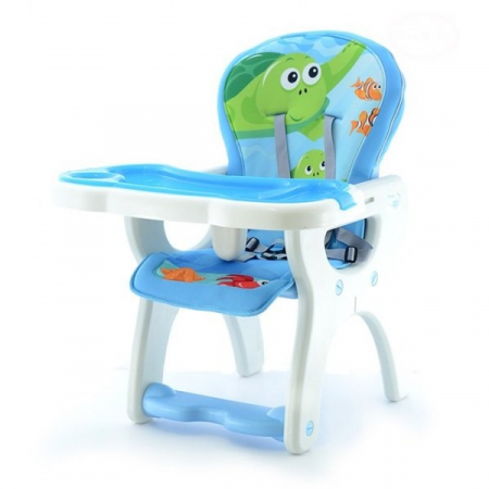 Scaun de masa multifunctional EURObaby HB-GY02 - Albastru [1]